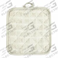 MARTEX Pot Holder: 7 in Overall Lg, Ring-Spun Cotton, Tan (MPN 1C41654)