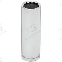 WESTWARD Socket: Metric, 1/4 in Drive Size, 11 mm Socket Size, 12-Point, Deep, Chrome, Socket (MPN 1EZW1). Key specifications — attr1204417: WESTWARD; attr1204392: Chrome.