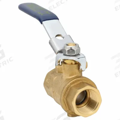 APPROVED VENDOR Manual Two-Way Ball Valve: 1/2 in, Brass, Straight, FNPT x FNPT - Brass Ball Valves with Drain