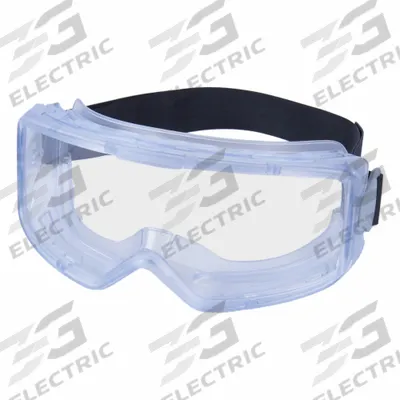 3M Safety Goggles: Clear Lens Color, Anti-Fog/Scratch-Resistant, Dielectric - Comfort Fit Safety Goggles
