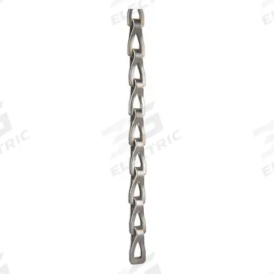 PEERLESS Sash Chain: 35 in Chain Trade Size, Carbon Steel, 106 lb Working Load Limit - Compact Sash Chains for Windows & Ducts