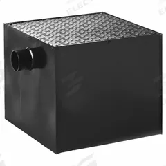 SMITH LIGHT COMMERCIAL Grease Interceptor: 40 lb Capacity, 20 gpm Flow Rate, 3 in Overall Dia, Flush (MPN 800-Y03-20). Key specifications — Material: Steel; Includes: Flow Control; Brand: SMITH LIGHT COMMERCIAL.