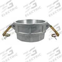 Cam and Groove Coupling: 6 in Coupling Size, 6 in Hose Fitting Size, 6"-8 Thread Size, Nitrile, FNPT (MPN PLE70). Key specifications — Thread Size: 6"-8; Fitting Type: FNPT; Gasket Material: Nitrile; Brand: APPROVED VENDOR.