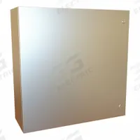 HAMMOND Electrical Enclosure: 316 Stainless Steel, 30 in x 30 in x 10 in, NEMA 12/13/3R/4/4X, Hinged (MPN EN4SD303010S16). Key specifications — Brand: HAMMOND; Closure Method: 1/4-Turn Latch; Enclosure Material: 316 Stainless Steel; Knockouts: Not Included.