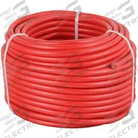 WESTWARD Battery Jumper Cable: 6 ga, 100 ft Cable Lg, Red, 37 A Max Current (MPN 19YD71). Key specifications — Cable Wire Gauge: 6 ga; Cable Jacket Color: Red; Brand: WESTWARD.