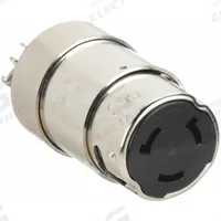 BRYANT Locking Connector: Non-NEMA, Silver, 125/250V AC, 50 A Current Rating, 3 Poles, 4 Wires (MPN 6364CR). Key specifications — Brand: BRYANT.