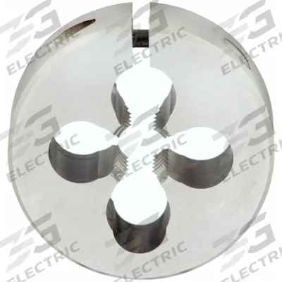 OSG Round Threading Die: 5/32"-36 UNS, 13/16 in OD, Solid, High Speed Steel (MPN 2700500) - Solid Round Threading Dies