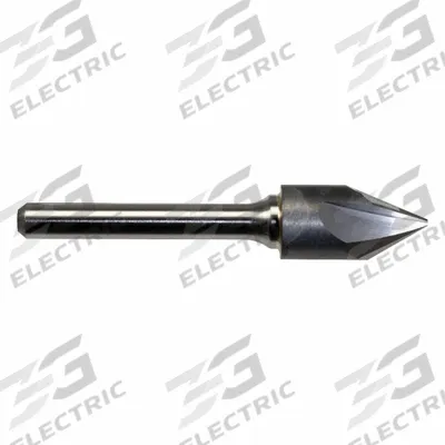 CLEVELAND Countersink: 60°, 3 Flute, 1/4 in Body Dia - General Purpose Three-Flute Countersinks