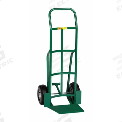 APPROVED VENDOR General Purpose Hand Truck: 800 lb, Flow-Back Handle, Green, Steel - Easy-Load & Tilt Hand Trucks