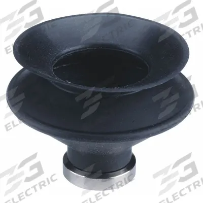 SMC Vacuum Pad: Bellows, w/o Adapter, 32 mm Pad Dia, NBR, Black, 50A - Bellows Type Automotive & Industrial Vacuum Pads