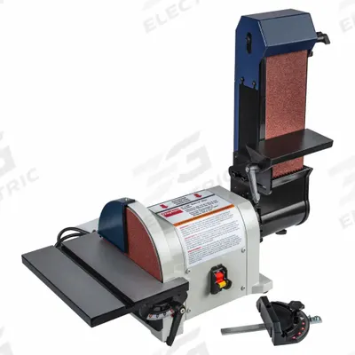 Dayton Belt and Disc Sander: For Metal/Plastic/Wood, 120 V, Single-Phase, 3/4 hp - Benchtop Belt & Disc Machines