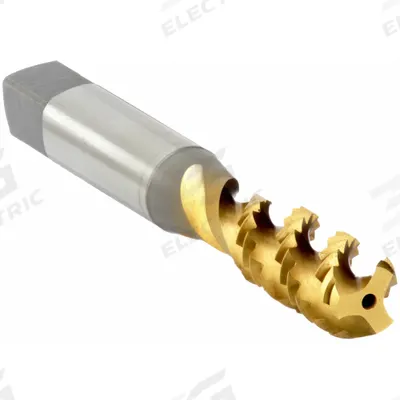 OSG Spiral Flute Tap: 3/8"-16 UNC, 2B, 3 Flute, Bottoming Chamfer - General Purpose Spiral-Flute Taps