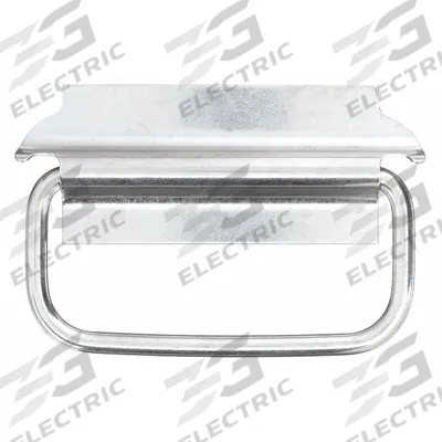 MONROE PMP Folding Pull Handle: Weld-On, Stainless Steel, Silver - Folding Pull Handles