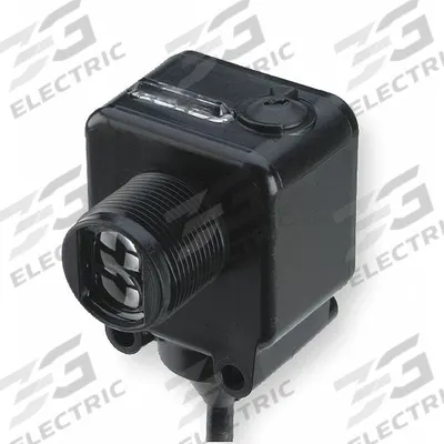 EATON Photoelectric Sensor Receiver: M18 Threaded, Non-Terminated Cable, 10-30V DC - Cylindrical Receivers & Transmitters with Non-Terminated Cables