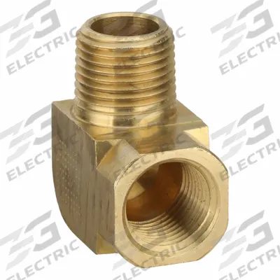 PARKER Metal Pipe Elbow: 90° Elbow, 1/2 in x 1/2 in - Threaded High-Pressure Pipe Fittings