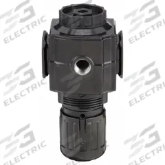SPEEDAIRE Compressed Air Regulator: Aluminum, 3/8 in NPT, 208 cfm, 5 psi to 150 psi, Nonrising (MPN 4ZM19). Key specifications — attr111664: No; attr111400: Intermediate Duty; attr111627: SPEEDAIRE.