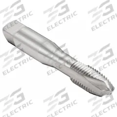 CHICAGO-LATROBE Spiral Point Tap: 5/16"-24 UNF, H3 / 2B, 2 Flute, Plug Chamfer, High Speed Steel (MPN 330188)
