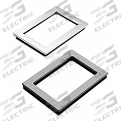 HOFFMAN Enclosure Window Kit: 11 1/2 in Frame Ht, 8 in Frame Wd, 9 in Window Ht, 5 1/2 in Window Wd (MPN APWK95NF). Key specifications — Brand: HOFFMAN; For NEMA Enclosure Rating: 4; Frame Material: Steel; Window Material: Polycarbonate.