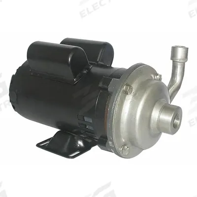Dayton Centrifugal Pump: 304 Stainless Steel, 1/3 hp Horsepower (Max), Single Phase - Stainless Steel Housing Chemical-Resistant Centrifugal Pumps