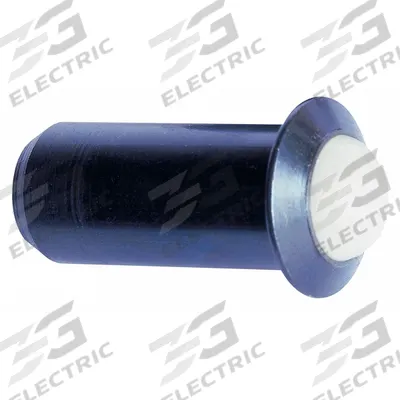 TE-CO Ball Plunger: Press Fit, Steel Body w/ Nylon Ball, 1/4 in Body Dia - Press-Fit Ball Plungers
