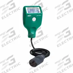 INSIZE Coating Thickness Gage: 78.74 mil Max Thick Measured, 0 mil Min Thick Measured, Not Certified (MPN ISO-1200FN). Key specifications — Calibration Certificate Type: Not Certified; Display Type: Digital; Thickness Measurement Accuracy: +/-2 µm+3% L; Brand: INSIZE; Includes: NFe Zero Calibration Plate.
