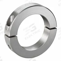 RULAND MANUFACTURING Shaft Collar: 2-Piece, Inch, Round, Clamp-On, 2 7/8 in Bore Dia, 303 (MPN SP-46-SS). Key specifications — attr671628: RULAND MANUFACTURING.