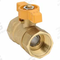 APPROVED VENDOR Manual Two-Way Ball Valve: 3/4 in, Brass, Straight, FIP x FIP, Std Port Ball Port (MPN 111-624C). Key specifications — Brand: APPROVED VENDOR; Handle: Tee.
