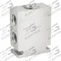 PARKER Hydraulic Cartridge Valve Base: Aluminum, Four Positions, C10-4 Valve Cavity Size, Female (MPN B10-4-A8T). Key specifications — attr1012059: B10-4-A8T; attr1011634: Aluminum; attr1011635: PARKER; attr1011647: 3/4"-16; attr1011644: C10-4.