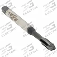 CLEVELAND Spiral Point Tap: #5-40 UNC, 2B, 3 Flute, Plug Chamfer, Hardlube Coated Cobalt (MPN C96005)