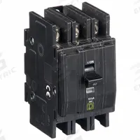 SQUARE D Miniature Circuit Breaker: 60 A, 120/240V AC, Three Phase, 10kA at 120/240V AC, 3 Poles (MPN QOU360). Key specifications — Phase: Three; Amps: 60 A; AC Voltage Rating: 120/240V AC; Max. AIR Rating: 10kA at 120/240V AC; For Use With: Air Conditioning and Refrigeration Equipment; Brand: SQUARE D.