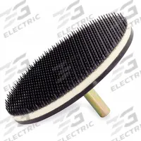 ARC ABRASIVES Hook-and-Loop Disc Backup Pad: 2 in Dia, 1/4 in Straight-Shank, Non-Vacuum (MPN 11-53902). Key specifications — Brand: ARC ABRASIVES; Tool Connection: 1/4 in Straight-Shank.