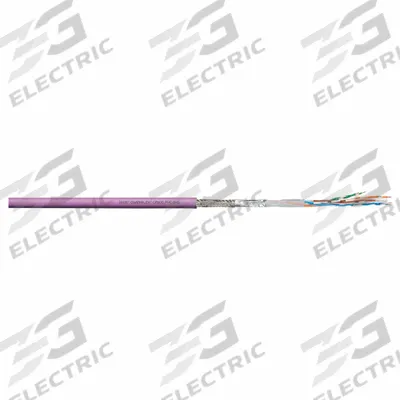 CHAINFLEX Bus Cable: (4) 20 AWG (0.5), PVC, Order by the Foot, CAN-Bus - Continuous Flexing Bus Drop Cables