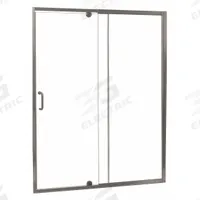 FOREMOST Shower Door and Panel: 36 in Min. Door Wd, 42 in Max. Door Wd, 69 in Overall Ht, Frameless (MPN CVDP4269-CL-BN). Key specifications — Brand: FOREMOST; Door Frame Finish: Brushed Nickel.