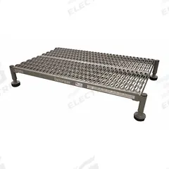 COTTERMAN Work Platform: 6 in Platform Ht - Max, 24 in Platform Wd, 19 in Platform Dp, Steel, 6 in (MPN 1AWP1924A3 A6-9 B8 C1). Key specifications — Brand: COTTERMAN; Color: Gray.