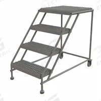 TRI-ARC Mobile Work Platform: 3.3 ft Platform Ht - Max, 24 in x 24 in, Steel, 800 lb Load Capacity (MPN WLWP042424). Key specifications — Mobility: Rolling; Brand: TRI-ARC; Color: Gray; Height Adjustability: Fixed Height; Includes Handrails: Handrails Not Included; Locking Mechanism: No Locking Mechanism; Handrails: No Handrails.
