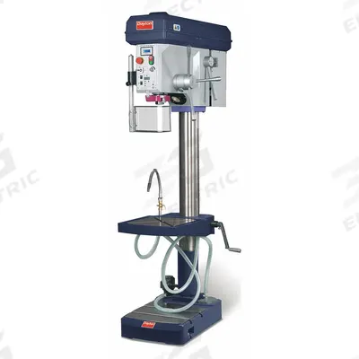 Dayton Floor Drill Press: Belt Drive, Variable Speed, 75 RPM – 4,000 RPM - Floor Stand Drill Presses with Manual Downfeed
