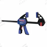 WESTWARD Bar Clamp: Flat, 12 in Max Jaw Opening, 7 1/2 in to 20 1/16 in, 3 1/4 in Throat Dp (MPN 806EN5). Key specifications — attr663922: WESTWARD; attr668295: 7-1/2 in to 20-1/16 in.