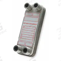 Heat Exchanger: 90,000 BtuH Refrigerant, 50 gpm, 22.64 sq ft, Nickel Braze, Stainless Steel Plate (MPN BPNR415-42 LCA). Key specifications — Brand: BELL & GOSSETT.