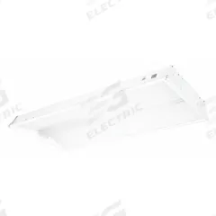 COLUMBIA LIGHTING Recessed Troffer: 4 ft Lg, 2 ft Wd, 5,702 lm, 4000K, 50.2 W, 120 to 277V AC (MPN LSER24-40HLG-C-EDU). Key specifications — attr1261884: 120 to 277V AC; attr1261878: COLUMBIA LIGHTING; attr1261883: (4) Lamp T8; attr1261870: 4000K; attr1261880: Yes.