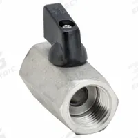 APPROVED VENDOR Manual Two-Way Ball Valve: 1/2 in Nominal Valve Size, 316 Stainless Steel, One-Piece (MPN G-SSMF-50NL). Key specifications — Brand: APPROVED VENDOR; Handle: Wedge.