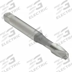 OSG Spiral Point Tap: #1-72 UNF, 2B, 2 Flute, Plug Chamfer, High Speed Steel (MPN 2884300)