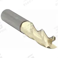 CLEVELAND Square End Mill: Carbide, ZrN Coated, 3 Flute, 5/16" Mill Dia, 5/8" LOC, 2-1/2" OAL (MPN C72348)