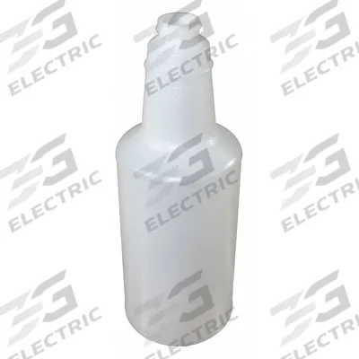 IMPACT Spray Bottle: 32 oz Container Capacity, Stream, White, 28/400 Closure Size - Bottles without Sprayer