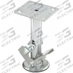 APPROVED VENDOR Floor Lock: For 8 in Wheel Dia, 9 1/16 in Floor Lock Retracted Ht, Steel (MPN 5VR16). Key specifications — Brand: APPROVED VENDOR.