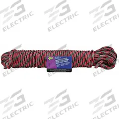 APPROVED VENDOR General Purpose Utility Rope: Double Braid, 3/8 in Dia, 30 lb Working Load Limit (MPN 268SM-WA). Key specifications — Brand: APPROVED VENDOR; Rope Type: Dynamic; Third Color: Green; Fourth Color: Yellow.