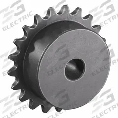 TSUBAKI Sprocket: One-Sided Hub, For Single Strands, 35, 21 Teeth, 2.516 in Pitch Dia, Steel (MPN 35B21). Key specifications — Brand: TSUBAKI.
