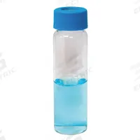 APPROVED VENDOR Glass Vial with Septa: 40 mL, A, Includes Closure, Polypropylene, 27.5 mm Body Dia (MPN 3UCV9). Key specifications — Body Color: Colorless; Screw Closure Size: 24-400 mm; Brand: APPROVED VENDOR; Bottom Shape: Square; Self-Standing: Self-Standing.