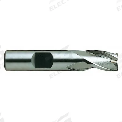 YG-1 Square End Mill: Cobalt, TiN Coated, 3 Flute, 1/4" Mill Dia, 3/8" LOC - General Purpose Cobalt Square End Mills