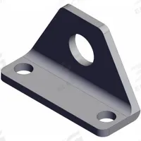 SMC Foot Bracket: Flange/Foot Mount Type, Fits 10 mm Bore Dia, Stainless Steel, CJ-L016SUS. Key specifications — attr947439: CJ-L016SUS; attr947448: Stainless Steel; attr1171502: Foot Bracket.