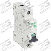 SCHNEIDER IEC Supplementary Protector: 45 A Amps, 60V DC, 10kA at 120/240V AC, Screw Clamp, C60SP, B (MPN M9F21145). Key specifications — Brand: SCHNEIDER; Terminal Connection: Screw Clamp; DC Voltage Rating: 60V DC; Max. AIR Rating: 10kA at 120/240V AC; Series: C60SP; AC Voltage Rating: 240/415V AC; Curve Type: B.